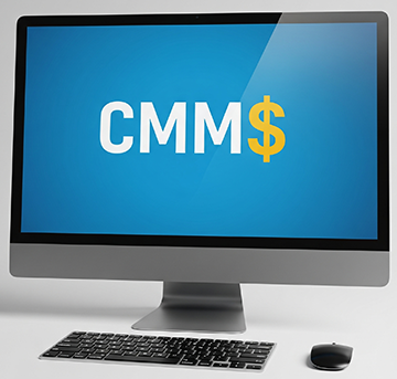 A desktop computer showing CMM$