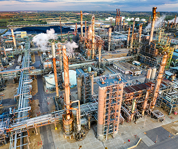 An ethanol plant that uses CMMS automation for its maintenance operations.