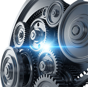 A representation of machinery after CMMS maintenance.