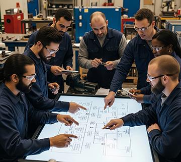 Maintenance team uses the Hoshin Kanri method to align daily operations with strategic goals and improve company-wide project execution.