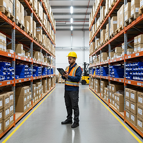 A supervisor uses a CMMS for proper inventory management