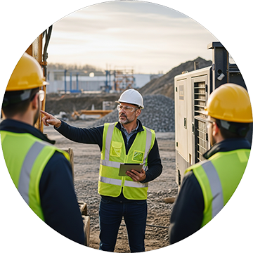 A maintenance supervisor encourages his crew through CMMS work orders.