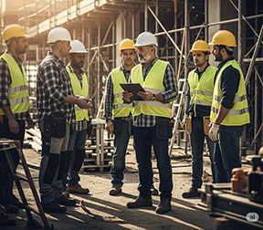 A supervisor discuss the potential of a CMMS with his maintenance team.