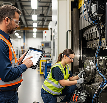 Maintenance technicians use a CMSM to track maintenance for their assets.