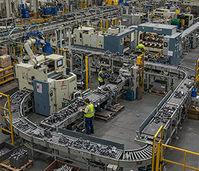 a parts production system enhanced by a CMMS