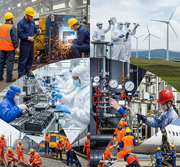 Various preventive maintenance jobs as assigned from a CMMS