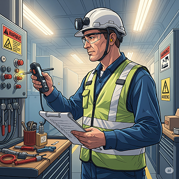 A maintenance tech overcomes maintenance challenges with safety inspections.