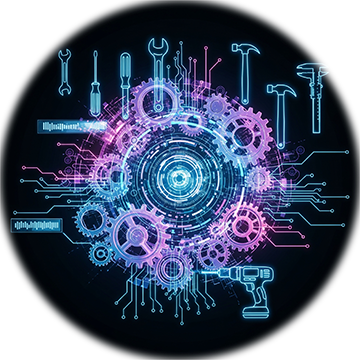A representation of various tools maintenance crews manage.